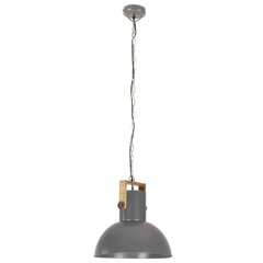 griestu lampa, industriāls dizains, pelēka, 25 W, 52 cm, E27 cena un informācija | Lustras | 220.lv