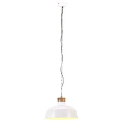 griestu lampa, industriāls dizains, balta, 42 cm, E27 cena un informācija | Lustras | 220.lv