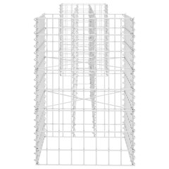 H-formas gabions, tērauda stieple, 260x40x60 cm cena un informācija | Puķu podi | 220.lv