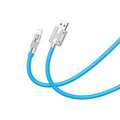 XO cable NB227 USB - Lightning 1,2 m 6A blue цена и информация | Кабели для телефонов | 220.lv