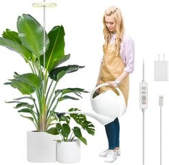 Yuymika ‎‎208 LED Лампа для растений цена и информация | Проращиватели, лампы для растений | 220.lv