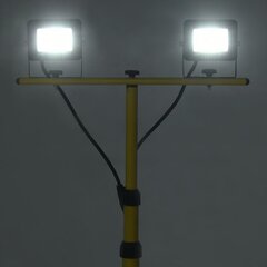 LED prožektors ar statīvu 2x10W 1400lm cena un informācija | Lukturi | 220.lv