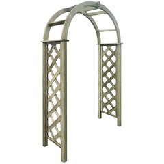 špaleru arka / pergola, zaļi impregnēts priedes koks цена и информация | Подставки для цветов, держатели для вазонов | 220.lv