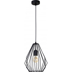 TK Lighting griestu lampa Brylant Black 2257 cena un informācija | Lustras | 220.lv