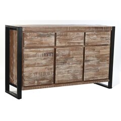 Устройство DKD Home Decor Натуральный Чёрный Металл древесина акации (140 x 40 x 85 cm) цена и информация | Комоды | 220.lv