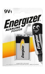 BATERIJAS ENERGIZER 9V, LR61, 1 GAB. cena un informācija | Baterijas | 220.lv