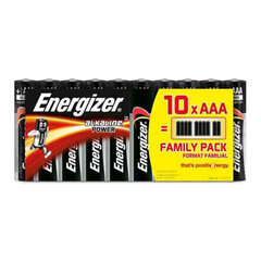 Alkaline baterijas Energizer 630066 AAA LR03 (10 uds) cena un informācija | Baterijas | 220.lv