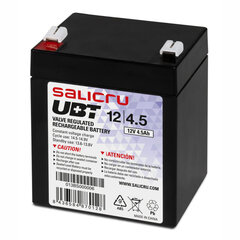 Аккумулятор для SAI Salicru UBT 12/4,5 VRLA 4.5 Ah 12V цена и информация | Батарейки | 220.lv