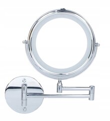 Grima spogulis ar LED apgaismojumu un 5x palielinājumu цена и информация | Аксессуары для ванной комнаты | 220.lv