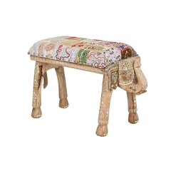 Taburete DKD Home Decor Zilonis (65 x 31,7 x 38 cm) цена и информация | Кресла-мешки и пуфы | 220.lv