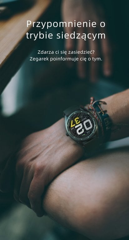 G. Rossi vīriešu viedpulkstenis, melns цена и информация | Viedpulksteņi (smartwatch) | 220.lv