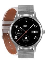 Sieviešu viedpulkstenis, Pacific 18 Steel, sudraba cena un informācija | Viedpulksteņi (smartwatch) | 220.lv