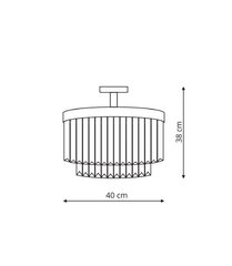 Light Prestige griestu lampa Vetro cena un informācija | Griestu lampas | 220.lv