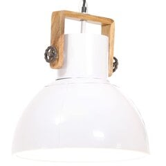 griestu lampa, industriāls dizains, balta, 25 W, 40 cm, E27 cena un informācija | Lustras | 220.lv