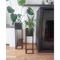 Home&amp;Styling metāla puķu pods ar statīvu, 50 cm цена и информация | Вазоны | 220.lv