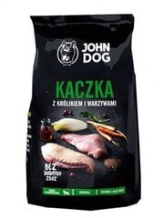 John Dog ar pīli, trusi un dārzeņiem, 12 kg cena un informācija | Sausā barība suņiem | 220.lv