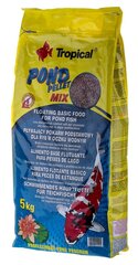 Barība zivīm Tropical Pond Pellet Mix, 5kg cena un informācija | Zivju barība | 220.lv