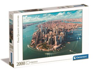 CLEMENTONI puzzle 2000 HQ Lower Manhattan NewYork 32080 цена и информация | Пазлы | 220.lv