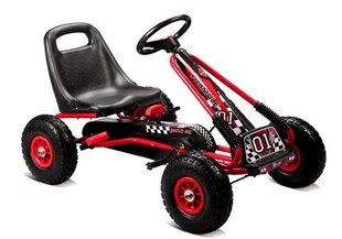 Gokart Czerwony A-15 Pompowane Koła цена и информация | Игрушки для мальчиков | 220.lv