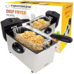 Esperanza tradicionālā cepeškrāsns LIELĀ FRYER 3L 2000W ELEKTRISKĀ 2200 W 3 l cena un informācija | Taukvāres katli, aerogrili | 220.lv