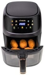 Gaisa fritieris Linbox FRYER AIR FRYER 5L/2500W 1600 W 5 l cena un informācija | Taukvāres katli, aerogrili | 220.lv