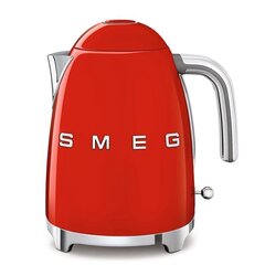 Чайник Smeg KLF03RDEU Красный Нержавеющая сталь 2400 W 1,7 L цена и информация | Электрочайники | 220.lv