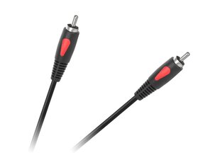 1RCA-1RCA 1,8M CableTech eko-līnijas kabelis cena un informācija | Kabeļi un vadi | 220.lv