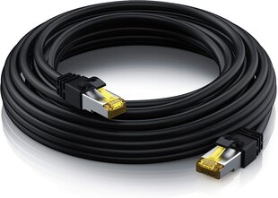 CSL - 20M CAT 7 Наружный сетевой кабель Gigabit Ethernet Lan Kabel - 10000 MBIT S - Патч -кабель - CAT.7 Сырой кабель S FTP PIMF Экранирование с помощью rj 45 Plug - истирание - Устойчивый цена и информация | Кабели и провода | 220.lv