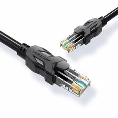 Vention Patch kabelis UTP Cat6 35m melns IBBBU cena un informācija | Kabeļi un vadi | 220.lv