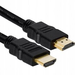 HDMI kabelis - HDMI 2.0 4K HDTV 1 m cena un informācija | Kabeļi un vadi | 220.lv
