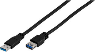 USB-удлинитель Vivanco USB A - USB A, v.3.1, 3,0 м (45239) цена и информация | Кабели и провода | 220.lv