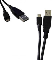 EDM, Micro USB/USB-A, 1.8 m cena un informācija | Kabeļi un vadi | 220.lv