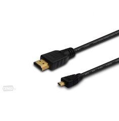 Kabelis Elmak HDMI - Micro HDMI 1m (SAVIO CL-39) cena un informācija | Elmak TV un Sadzīves tehnika | 220.lv