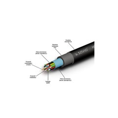 Kabelis Elmak HDMI - Micro HDMI 1m (SAVIO CL-39) cena un informācija | Kabeļi un vadi | 220.lv