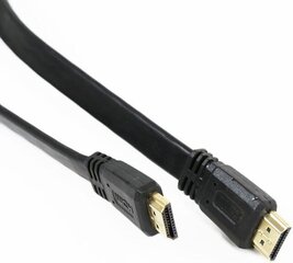 Omega OCHB45 HDMI Gold Platted Кабель 1.5 метров 19pin / 2160p / Ultra HD / 4K Черный цена и информация | Кабели и провода | 220.lv