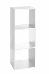 Полка 5five Деревянный Белый (34,4 x 32 x 100,5 cm) цена и информация | Полки | 220.lv