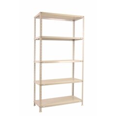 Simonrack Plaukti SimonRack Metāls Balts (180 x 80 x 40 cm) cena un informācija | Plaukti | 220.lv