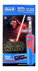 Oral-B Vitality Star Wars электрическая зубная щетка + пенал, 1 шт. цена и информация | Электрические зубные щетки | 220.lv