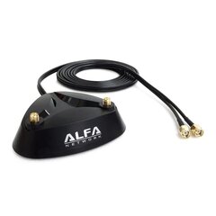 Alfa Network Alfa magnētiskā bāze divām antenām ARS-AS02T cena un informācija | Antenas un piederumi | 220.lv