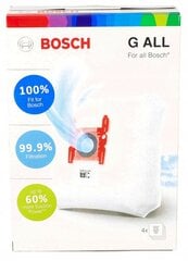 12 gab. Bosch G ALL Type G sintētiskais putekļsūcēja maisiņš cena un informācija | Putekļu sūcēju piederumi | 220.lv