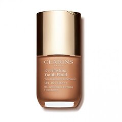 Grima pamats Clarins Everlasting Youth Fluid Foundation SPF15 30 ml, 112.3 Sandalwood cena un informācija | Grima bāzes, tonālie krēmi, pūderi | 220.lv