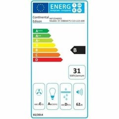 Continental Edison CEH60GS cena un informācija | Tvaika nosūcēji | 220.lv