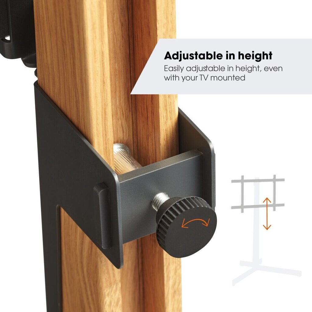 TV statīvs Vogels's Comfort TVS3695OW cena un informācija | TV kronšteini | 220.lv