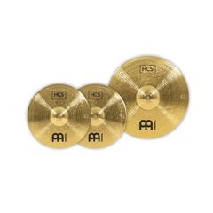 MEINL Cymbals HCS1418 HCS Basic šķīvju komplekts cena un informācija | Sitamie instrumenti | 220.lv