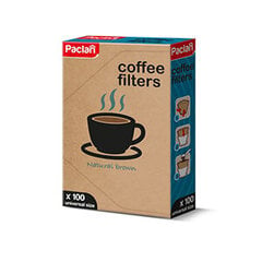 Kafijas filtri, universāla izmēra, (kastē 100 vienības) (1 iepakojums) cena un informācija | Kafijas automātu piederumi | 220.lv