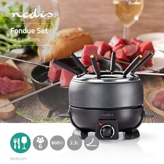 Nedis Fondy Set - 6 personām - 800W cena un informācija | Lielās sadzīves tehnikas piederumi | 220.lv