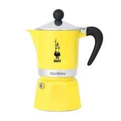 Bialetti - Rainbow Primavera 3tz Yellow cena un informācija | Kafijas automātu piederumi | 220.lv