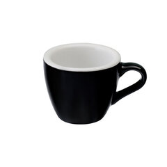 Loveramics Black Egg Espresso Cup and Saucer - емкость 80 мл цена и информация | Стаканы, фужеры, кувшины | 220.lv