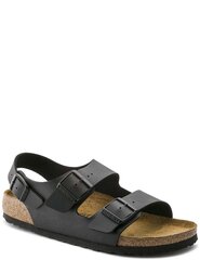 BIRKENSTOCK vīriešu melnas sandales Milano BS цена и информация | Мужские шлепанцы, босоножки | 220.lv