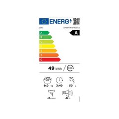 Mazgāšanas mašīna Aeg L6FBI947P 9 kg 1400 rpm Balts 9 kg cena un informācija | Veļas mašīnas | 220.lv